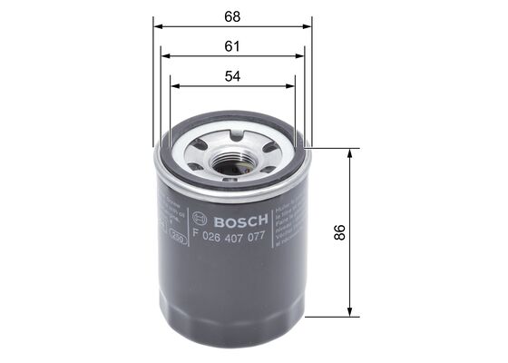 BOSCH 1001779402 F026407077 - olajszűrő