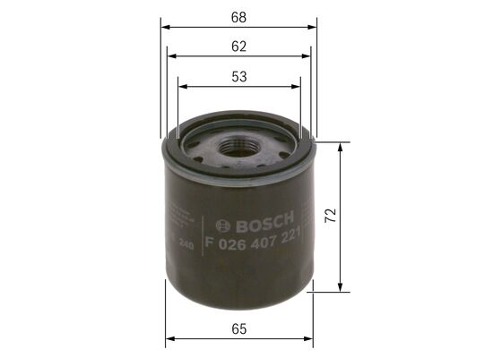 BOSCH F026407221 Olajszűrő