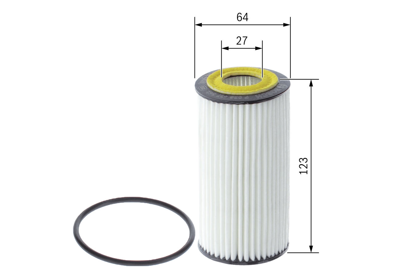 BOSCH 1004036194 F026407342 - olajszűrő