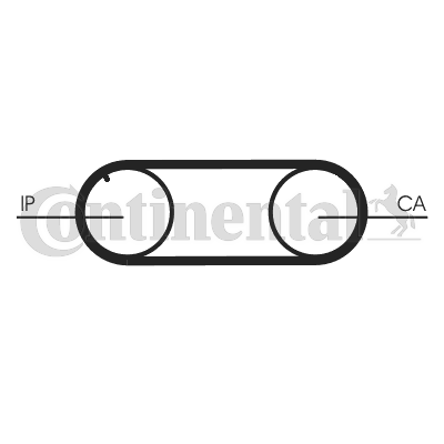 CONTINENTAL CTAM 1001840558 CT645 - Fogasszíj