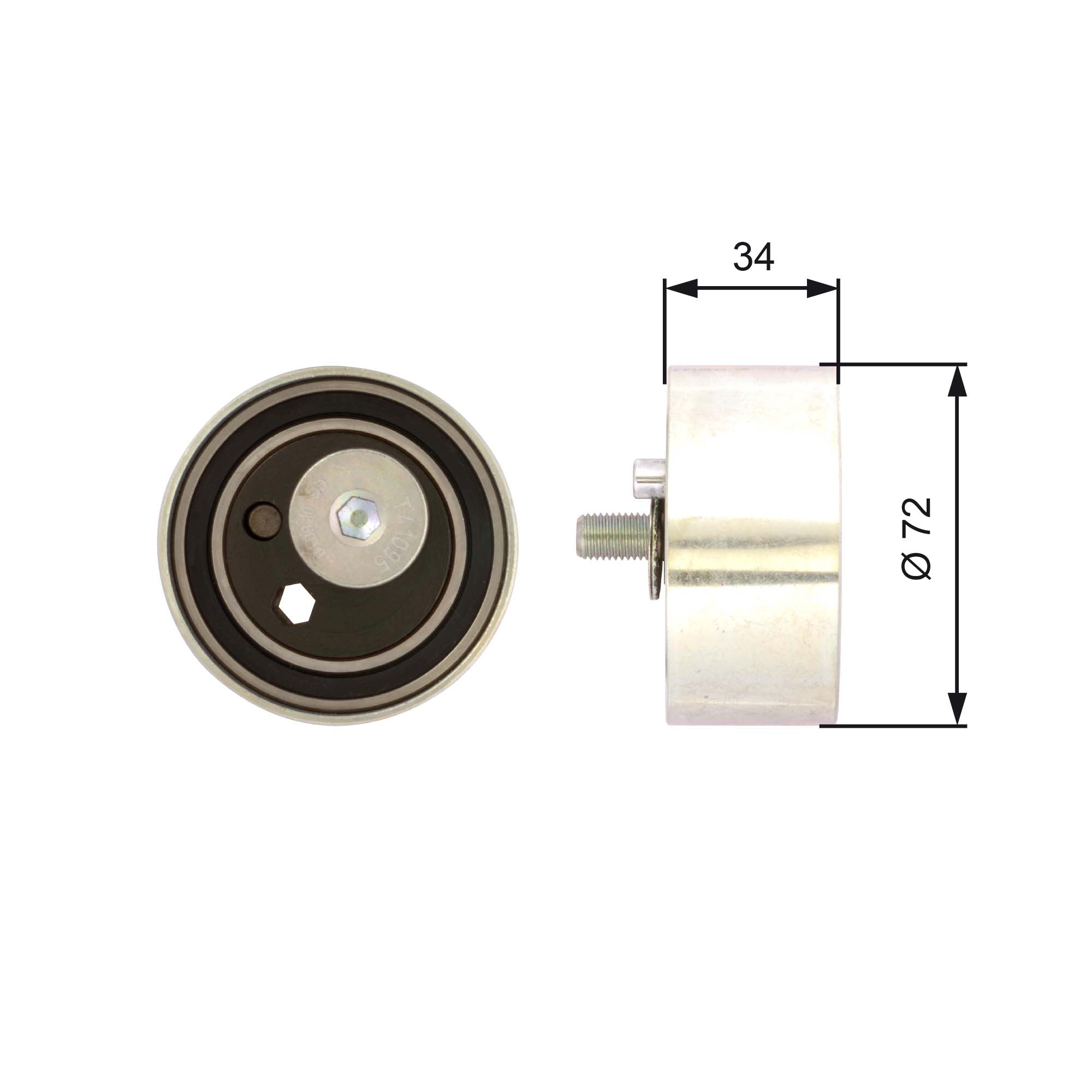 GATES T41095/GAT T41095 POWERGRIP TENSIONER