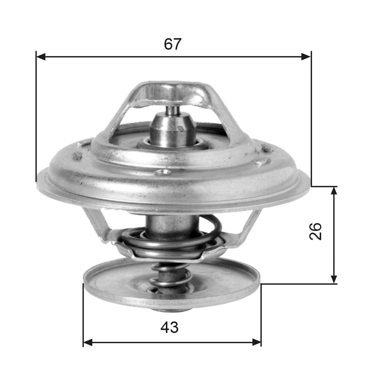 GATES  TH01982G1 THERMOSTAT