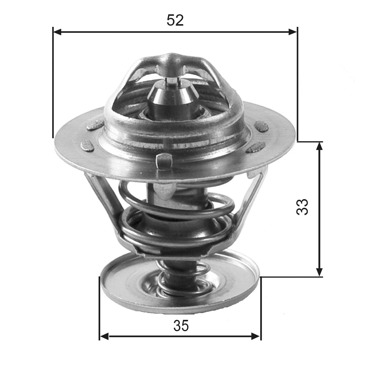 GATES TH12588G1/GAT TH12588G1 THERMOSTAT