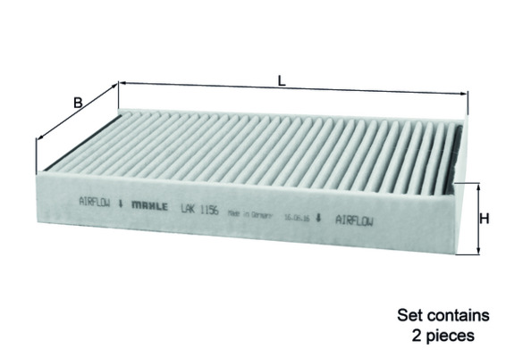 KNECHT KNELAK1156/S szűrő, utastér levegő