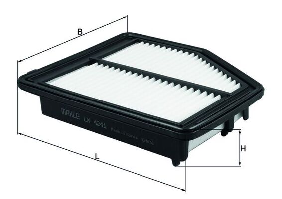 KNECHT KNELX4241 légszűrő