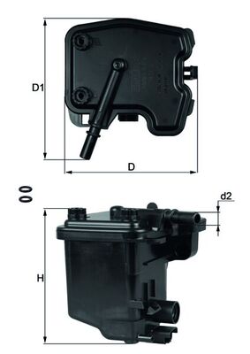 KNECHT KNEKL431D Üzemanyagszűrő