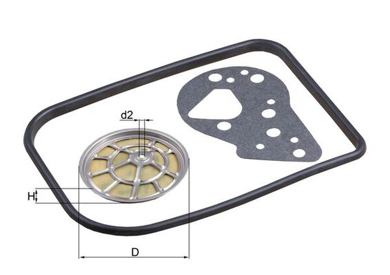 KNECHT KNEHX82D hidraulika szűrő, automatikus váltó