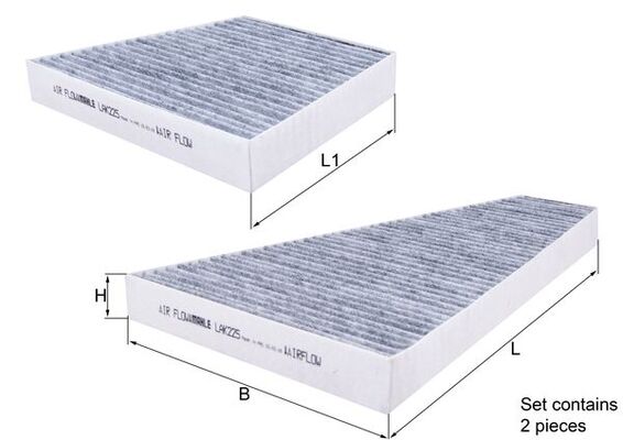 KNECHT KNELAK225/S szűrő, utastér levegő