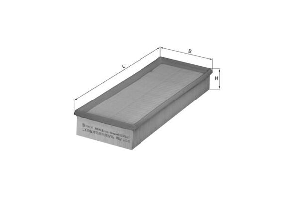 KNECHT KNELX106 légszűrő