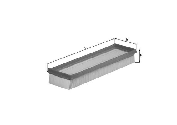 KNECHT KNELX509 légszűrő