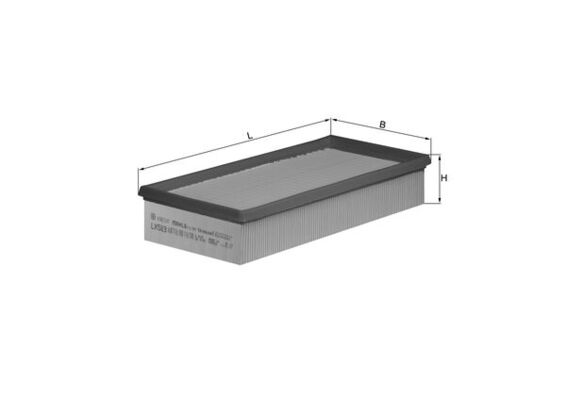 KNECHT KNELX583 légszűrő