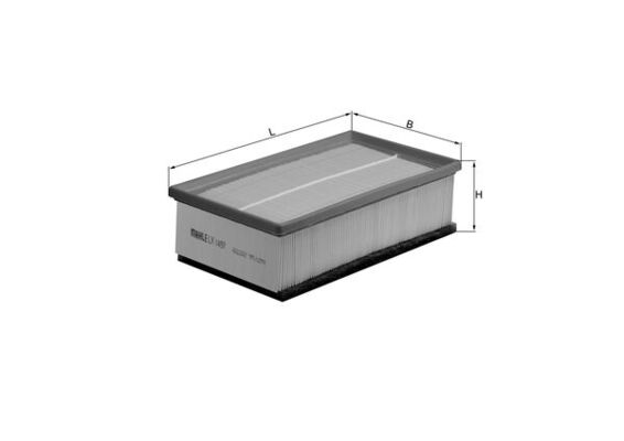 KNECHT KNELX1497 légszűrő