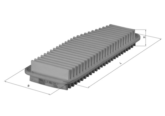 KNECHT KNELX1611 légszűrő