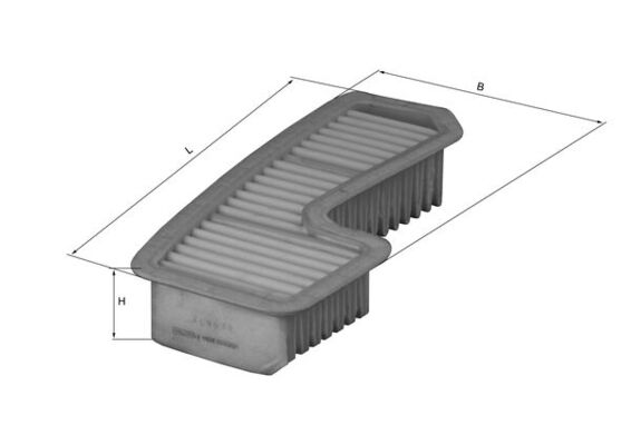 KNECHT KNELX1936 légszűrő