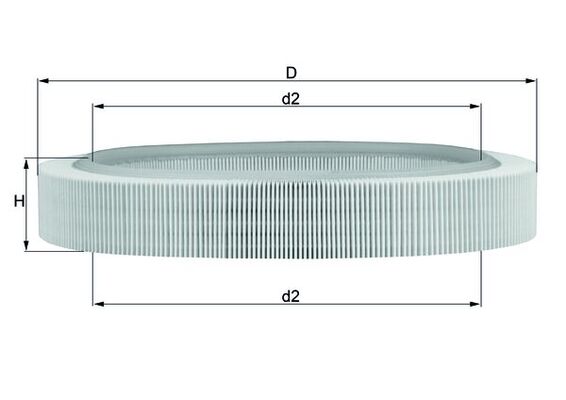 KNECHT KNELX58 légszűrő