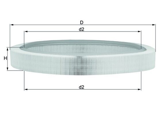 KNECHT KNELX61 légszűrő