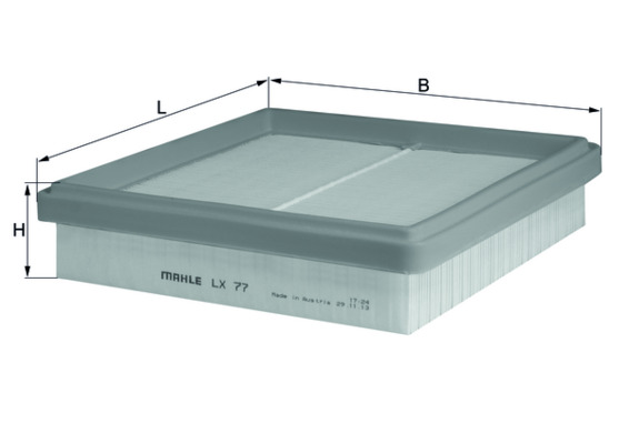 KNECHT KNELX77 légszűrő