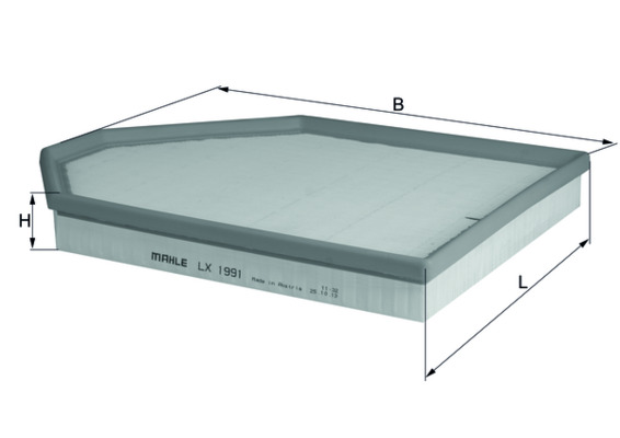 KNECHT KNELX1991 légszűrő