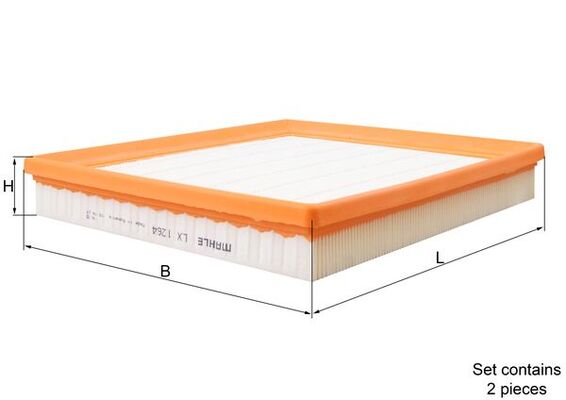 KNECHT KNELX1264/S légszűrő