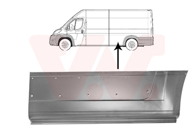 VAN WEZEL VWL1651141 Van Wezel oldalfal