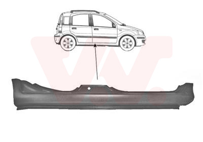 VAN WEZEL 518280 1709104 FIAT PANDA 03-12 PRAG D 1709104