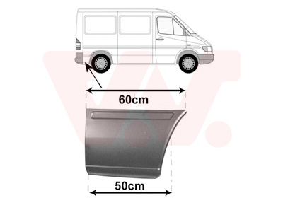 VAN WEZEL VWL3075144 Van Wezel oldalfal