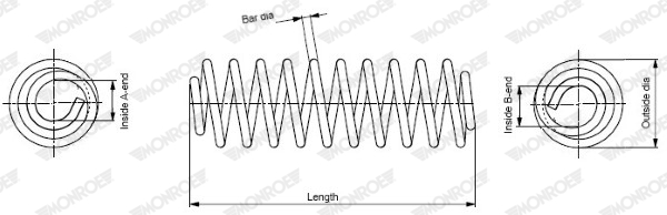 MONROE SE3422MON SE3422MON ARC SPIRAL MONROE