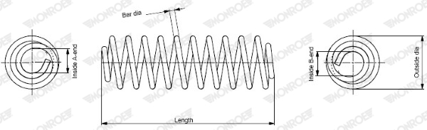 MONROE SP2934MON Arc spiral