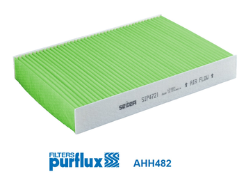 PURFLUX 378720 AHH482 - Pollenszűrő, utastérszűrő