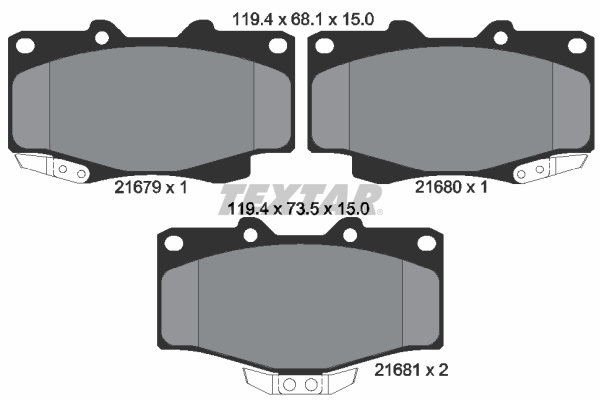 TEXTAR 2167904 F?KBET?T K?SZLET, T?RCSAF?K