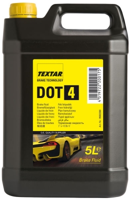 TEXTAR Fékfolyadék DOT4 5 liter