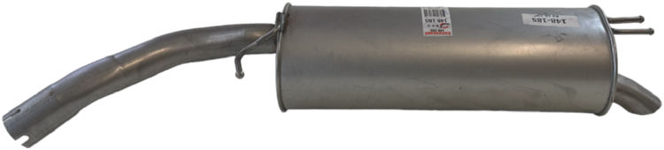 BOSAL 1001097376 148-185 - hátsó hangtompító