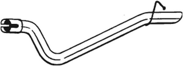BOSAL-ORIS 750-429 Kipufogó cső