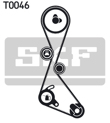 SKF SKFVKMA 06101 fogasszíj készlet