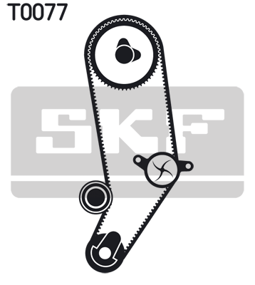 SKF SKFVKMA 01032 fogasszíj készlet