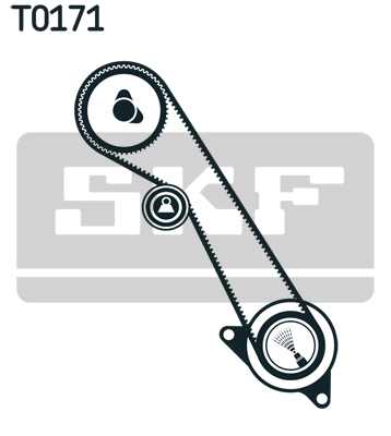 SKF SKFVKMA 04108 fogasszíj készlet