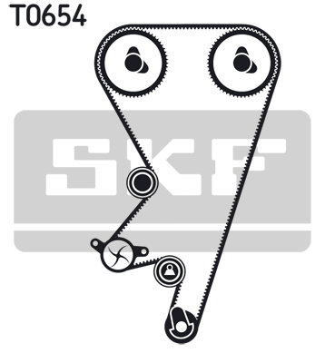 SKF SKFVKMA 05202 fogasszíj készlet