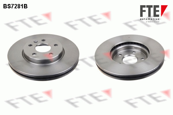 FTE FTE BS7281B FÉKTÁRCSA 1020210