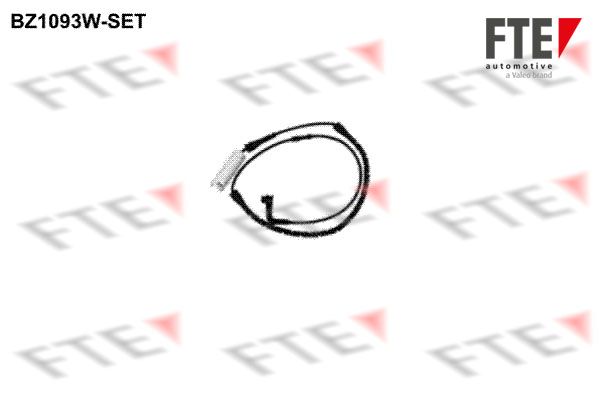 FTE BZ1093W-SET FTE Fékbetét kopásjelző, visszajelző