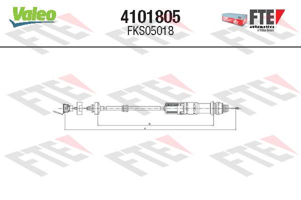 FTE 4101805 FTE Huzal, kuplungmukĂśdtetĂŠs