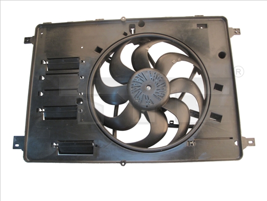 TYC 619 053 810-0044 - Ventillátor, hűtőventillátor, ventillátor motor hűtőrendszerhez