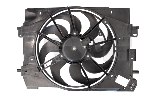 TYC 401100 828-0017 - Ventilátor, hűtőventilátor, ventilátor motor hűtőrendszerhez