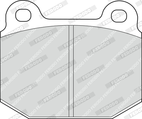 FERODO EO FDB116 Fékbetét készlet, tárcsafék