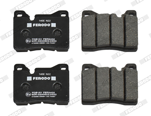 FERODO FDB161 Fékbetét készlet, tárcsafék