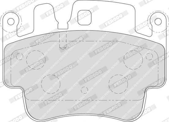 FERODO 1001201750 FDB1742 - Fékbetét készlet, tárcsafék