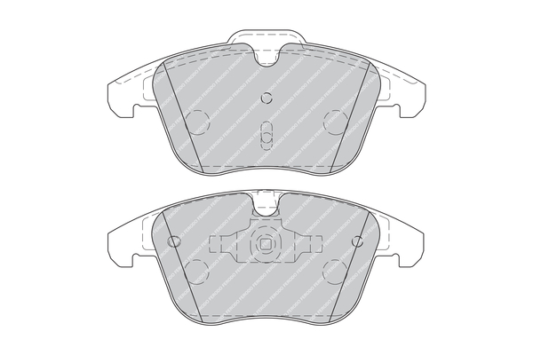 FERODO  FDB1897W DISK PLO?ICE LAND ROVER FDB1897W