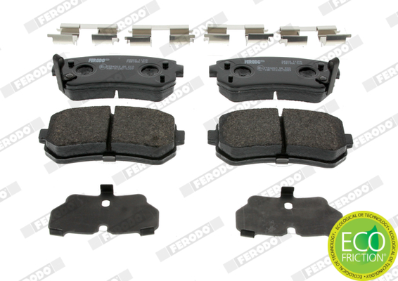 FERODO 1000518753 FDB1956 - Fékbetét készlet, tárcsafék