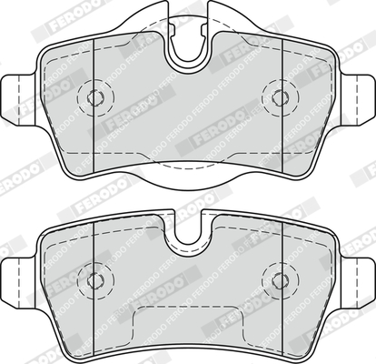 FERODO  FDB1975 - Fékbetét készlet, tárcsafék