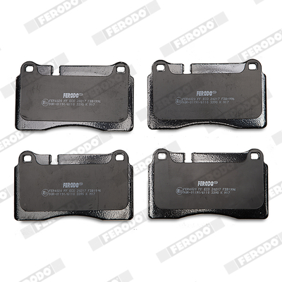 FERODO FDB1996 Fékbetét készlet, tárcsafék