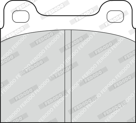 FERODO FDB2M Fékbetét készlet, tárcsafék